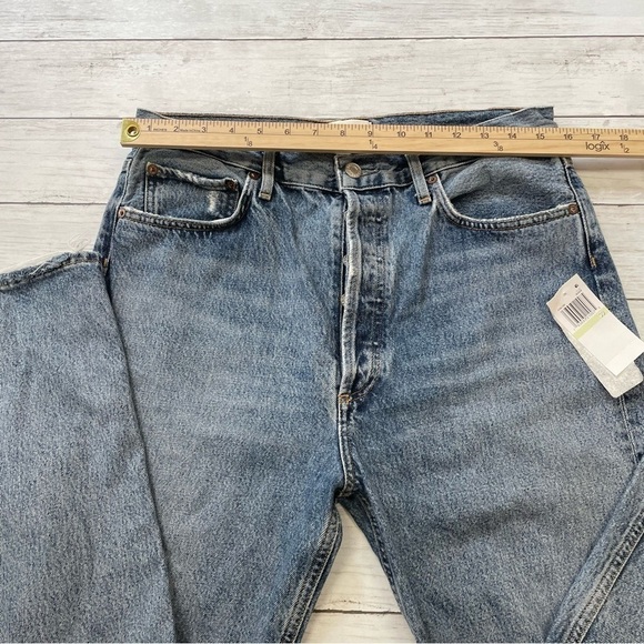 Agolde 90'S PINCH WAIST HIGH RISE STRAIGHT
$198 Size 30 trashed holes rips - Picture 9 of 12